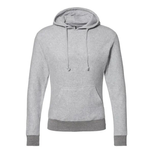 J. America Men's Flip Side Fleece Hooded Sweatshirt