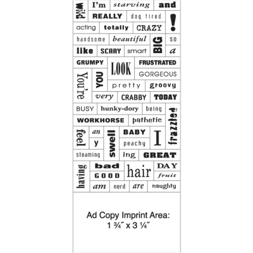 55 Words Message Magnet