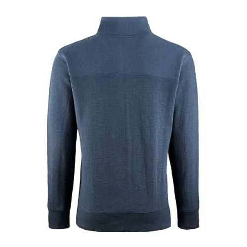 J. America Men's Ripple Fleece Snap Sweatshirt