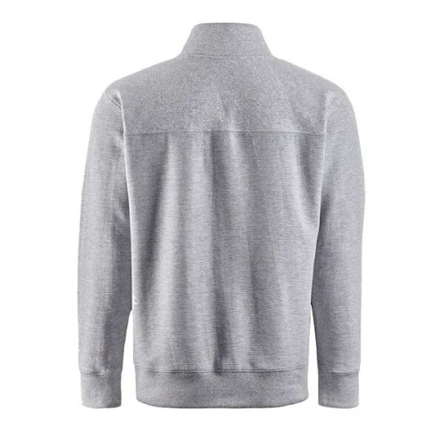 J. America Men's Ripple Fleece Snap Sweatshirt