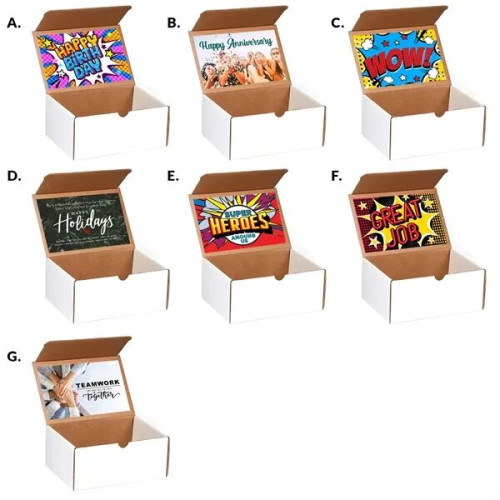 12 pack Sweet and Salty Snack Box with Label
