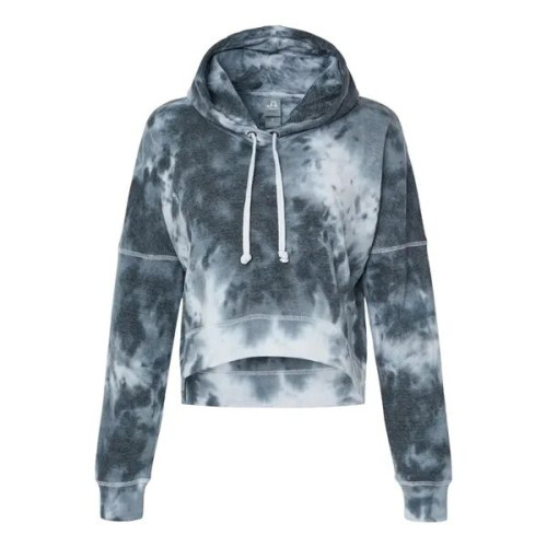 J. America Women's Crop Hooded Sweatshirt