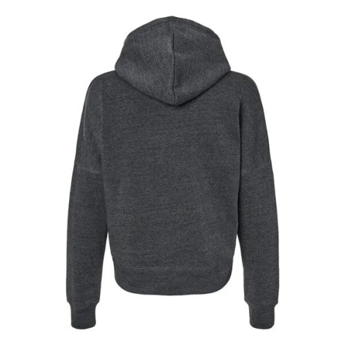 J. America Women's Crop Hooded Sweatshirt