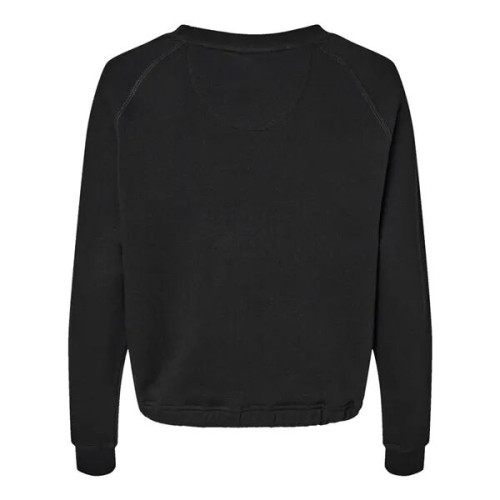 LAT Women's Relaxed 3-End Boxy Fleece Crewneck Sweatshirt