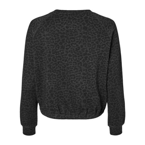 LAT Women's Relaxed 3-End Boxy Fleece Crewneck Sweatshirt
