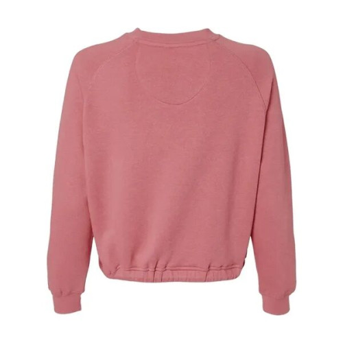 LAT Women's Relaxed 3-End Boxy Fleece Crewneck Sweatshirt