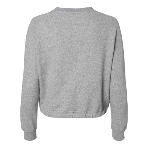 LAT Women's Relaxed 3-End Boxy Fleece Crewneck Sweatshirt