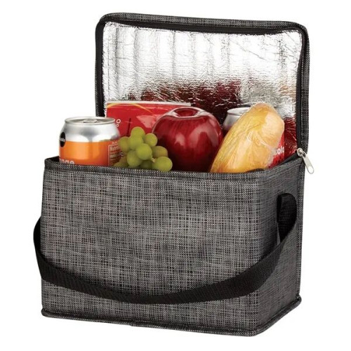 Crosshatch Non-Woven Lunch Bag