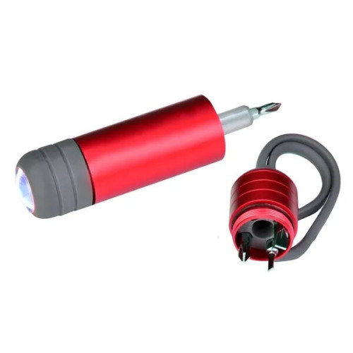 Silicone Strap Flashlight Screwdriver