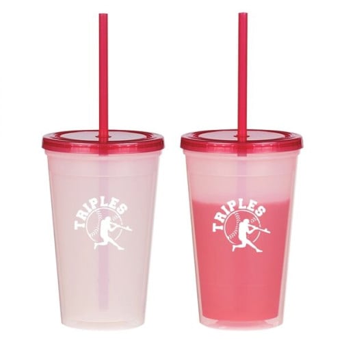 16 Oz. Econo Color Changing Tumbler
