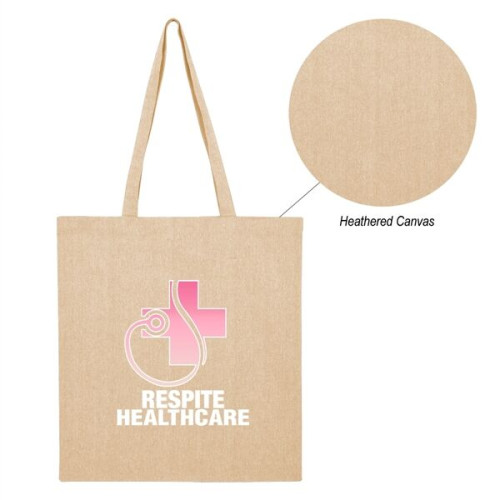 Harlow Heathered Tote Bag