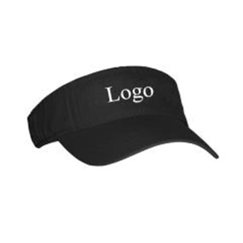 Sun Visor Cap With Hook and Loop Closure