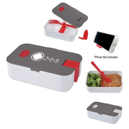 Lunch Set With Phone Holder