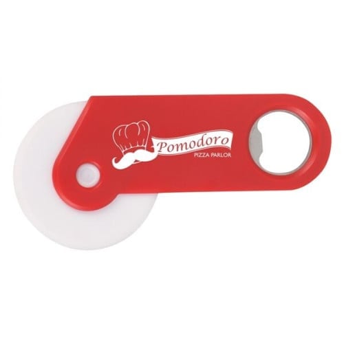 Pizza Cutter With Bottle Opener