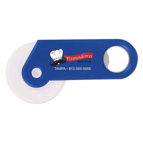 Pizza Cutter With Bottle Opener