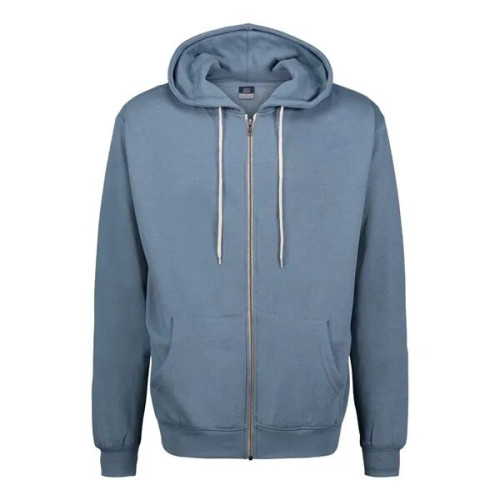 MV Sport Unisex Retro Heather Full-Zip Hooded Sweatshirt