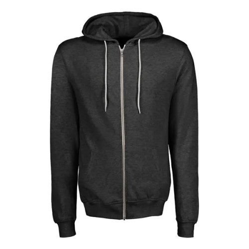 MV Sport Unisex Retro Heather Full-Zip Hooded Sweatshirt