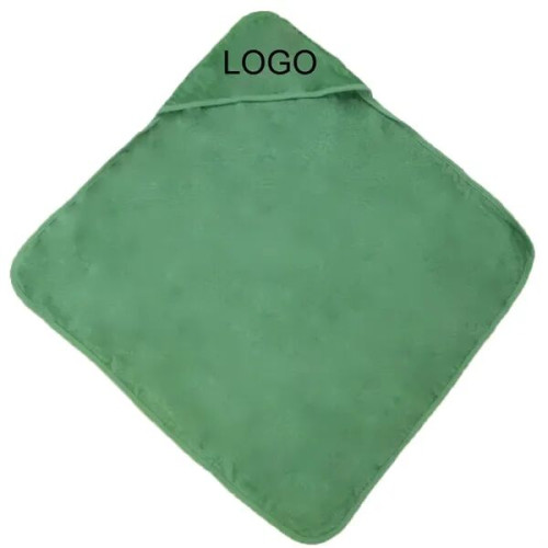 Cotton Terry Hooded Baby Blanket