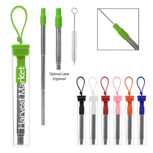 Sip To Go Collapsible Straw Kit