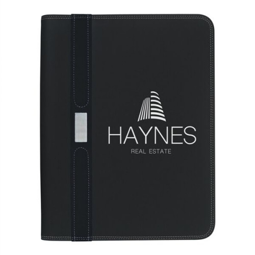 Contemporary Zippered Portfolio