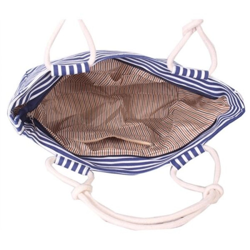 Canvas Tote with Multiple Bags