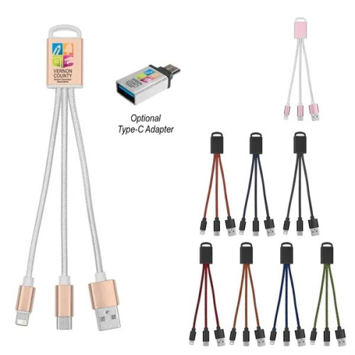 3-In-1 Braided Charging Buddy