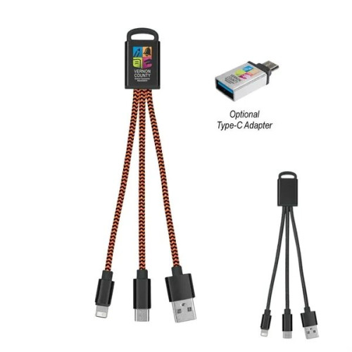 3-In-1 Braided Charging Buddy