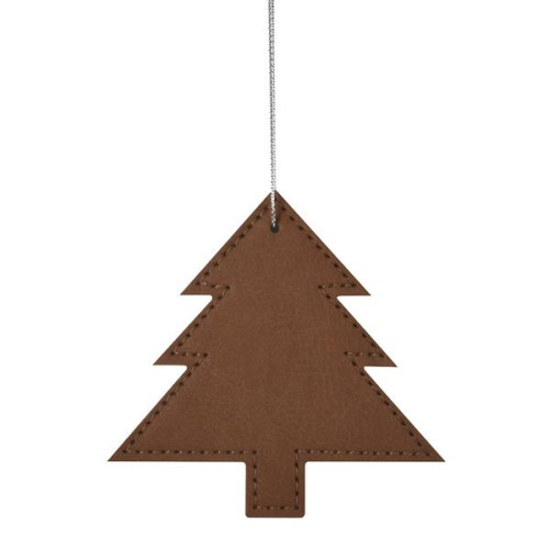 Leatherette Ornament - Tree