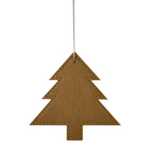 Leatherette Ornament - Tree
