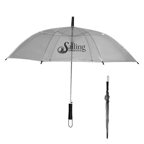 46" Arc Clear Umbrella