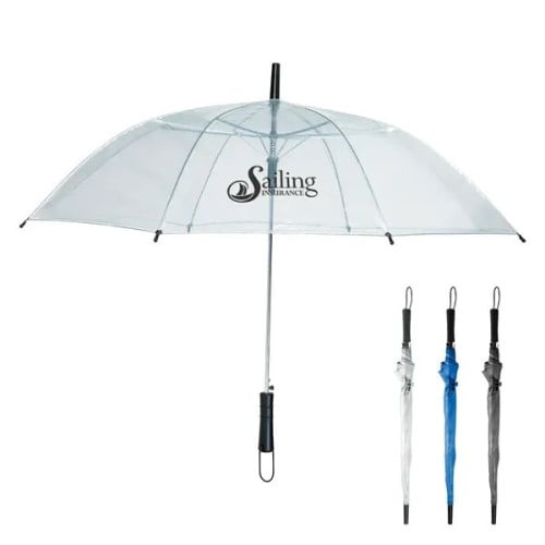 46" Arc Clear Umbrella