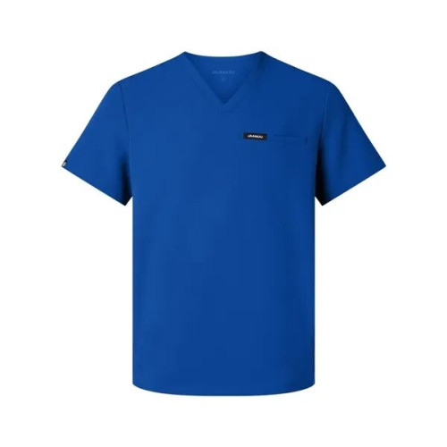 Jaanuu Men's Platt 3-Pocket Scrub V-Neck Top