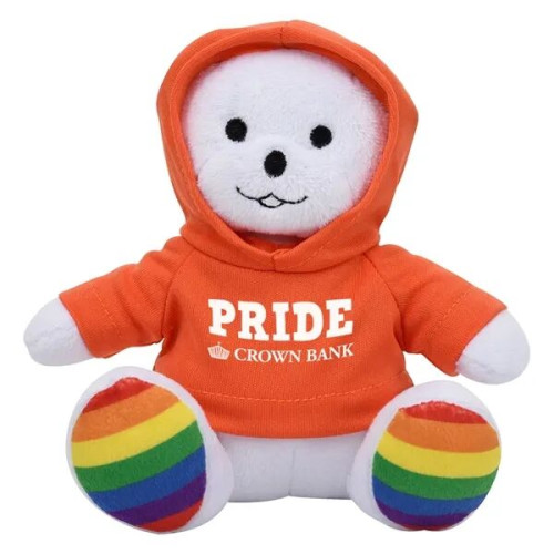 6" Rainbow Bear