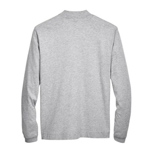 Devon & Jones Unisex Sueded Jersey Mock Neck T-Shirt