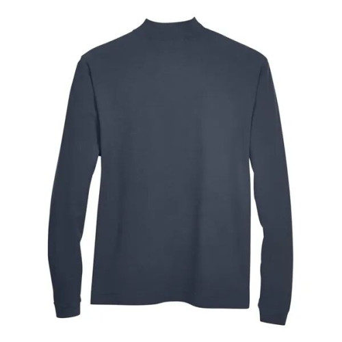 Devon & Jones Unisex Sueded Jersey Mock Neck T-Shirt